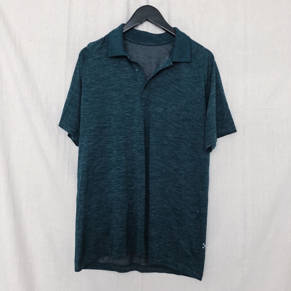 Lululemon Metal Vent Tech Polo - Teal - Picture 7 of 7